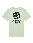 T-SHIRT CLASSIC BIG LABEL CAM GREEN