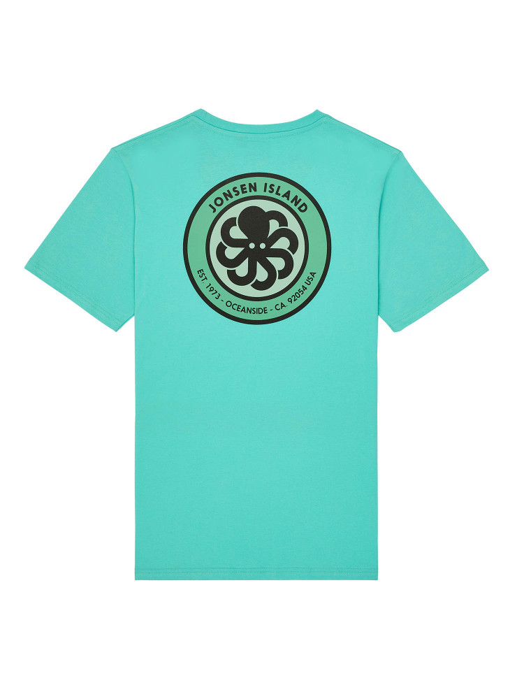 T-SHIRT CLASSIC AUTHENTIC  TURQUOISE