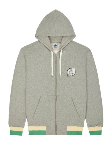 SWEAT HOODIE ZIPPE DOUBLE J HGR