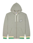 SWEAT HOODIE ZIPPE DOUBLE J HGR