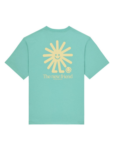 T-SHIRT CONFORT NEW FRIEND TURQUOISE