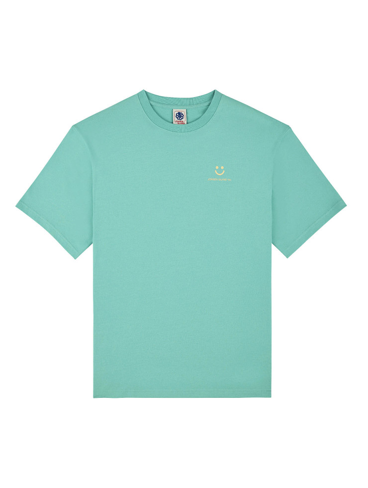 T-SHIRT CONFORT NEW FRIEND TURQUOISE