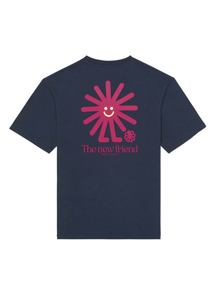 T-SHIRT CONFORT NEW FRIEND NAVY