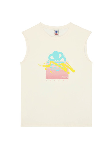 MENPHIS 2 COCONUT COMFORT TANK TOP