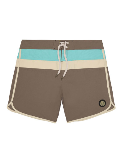 MAILLOT JON 1 STRIPE  BROWN