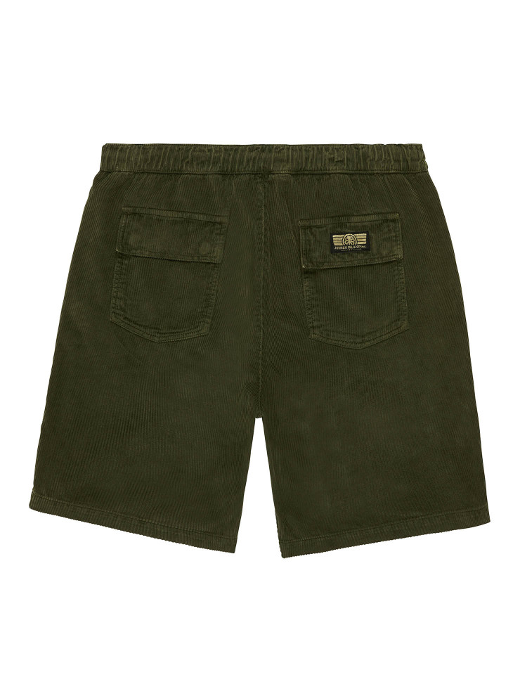BERMUDA VINCENT VELOURS KAKI