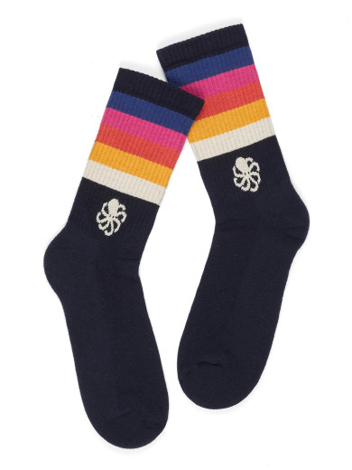 CHAUSSETTES SOCKS NIGHT SUNRISE BLACK