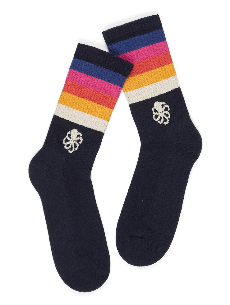 CHAUSSETTES SOCKS NIGHT SUNRISE BLACK
