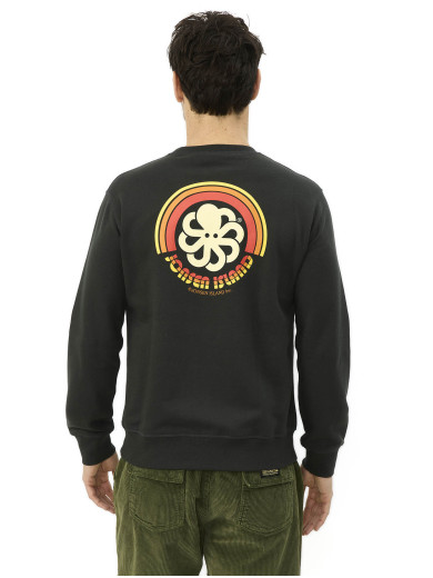SWEAT GUSTAVO CLASSIC RAINBOW BLACK