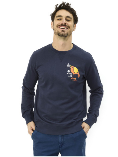 SWEAT GUSTAVO CLASSIC SOUND OF COOL NAVY