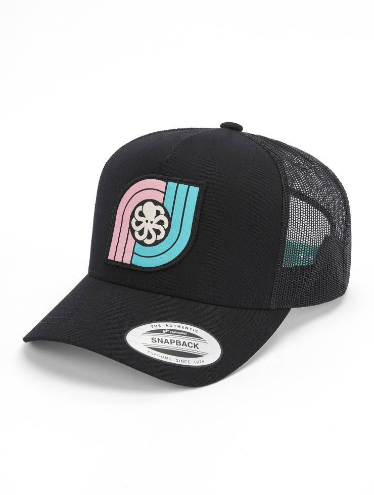 CASQUETTE TRUCKER DOUBLE J BLACK