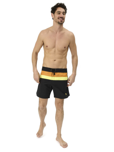 MAILLOT JON 1 STRIPE  BLACK