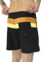 MAILLOT JON 1 STRIPE  BLACK