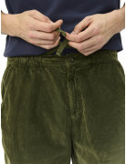 KHAKI VELVET VINCENT BERMUDA
