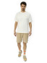Camel Velvet Vincent Bermuda Shorts
