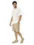 Camel Velvet Vincent Bermuda Shorts