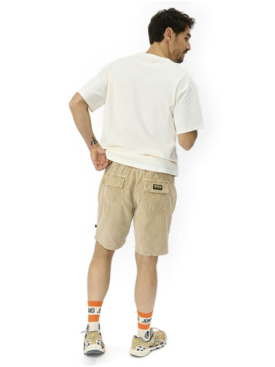 Camel Velvet Vincent Bermuda Shorts