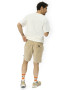 Camel Velvet Vincent Bermuda Shorts