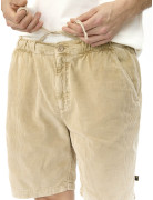 Camel Velvet Vincent Bermuda Shorts