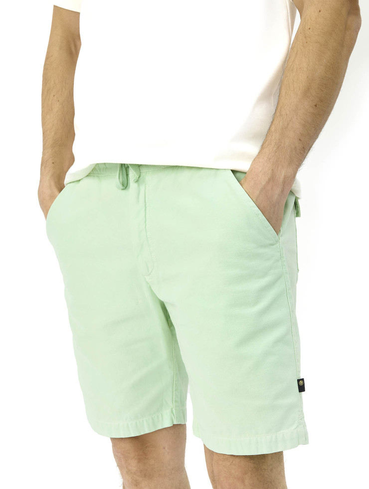 BERMUDA VINCENT CHINO VERT PASTEL