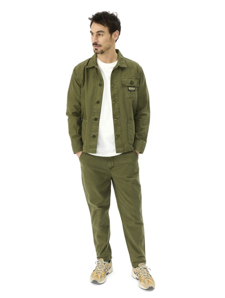 VESTE WORK JACKET SALVATORE KAKI