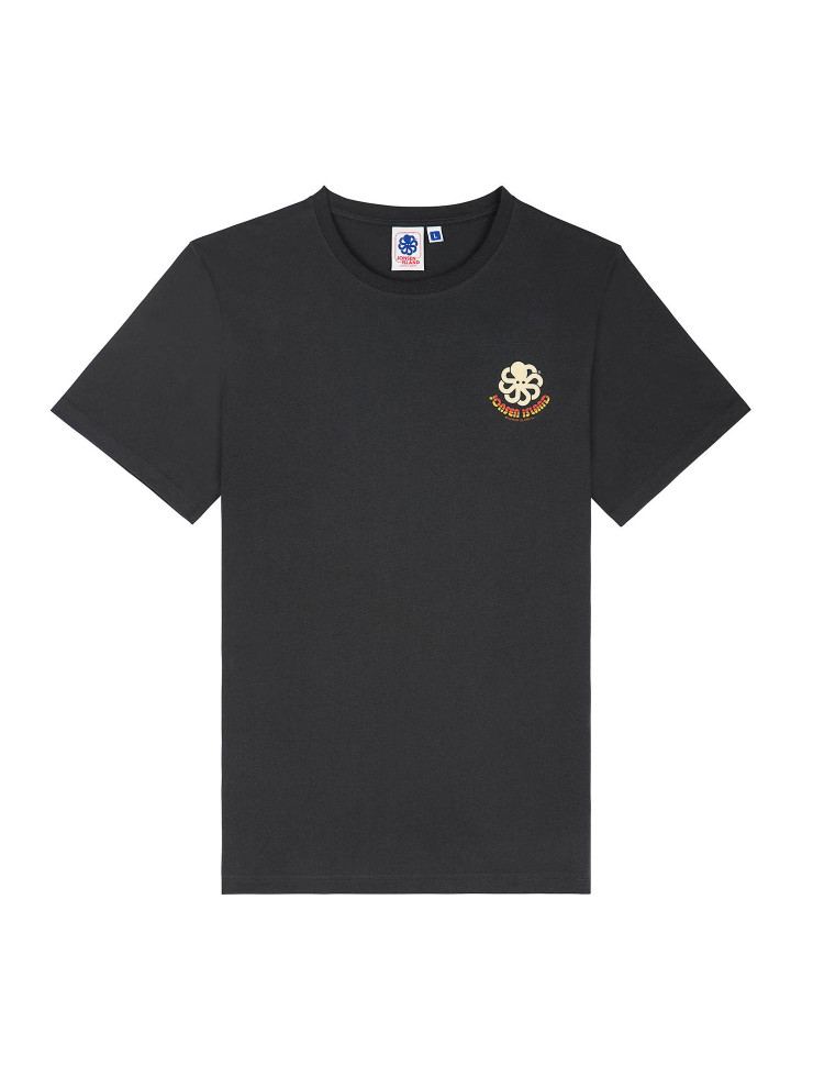 T-SHIRT CLASSIC RAINBOW BLACK