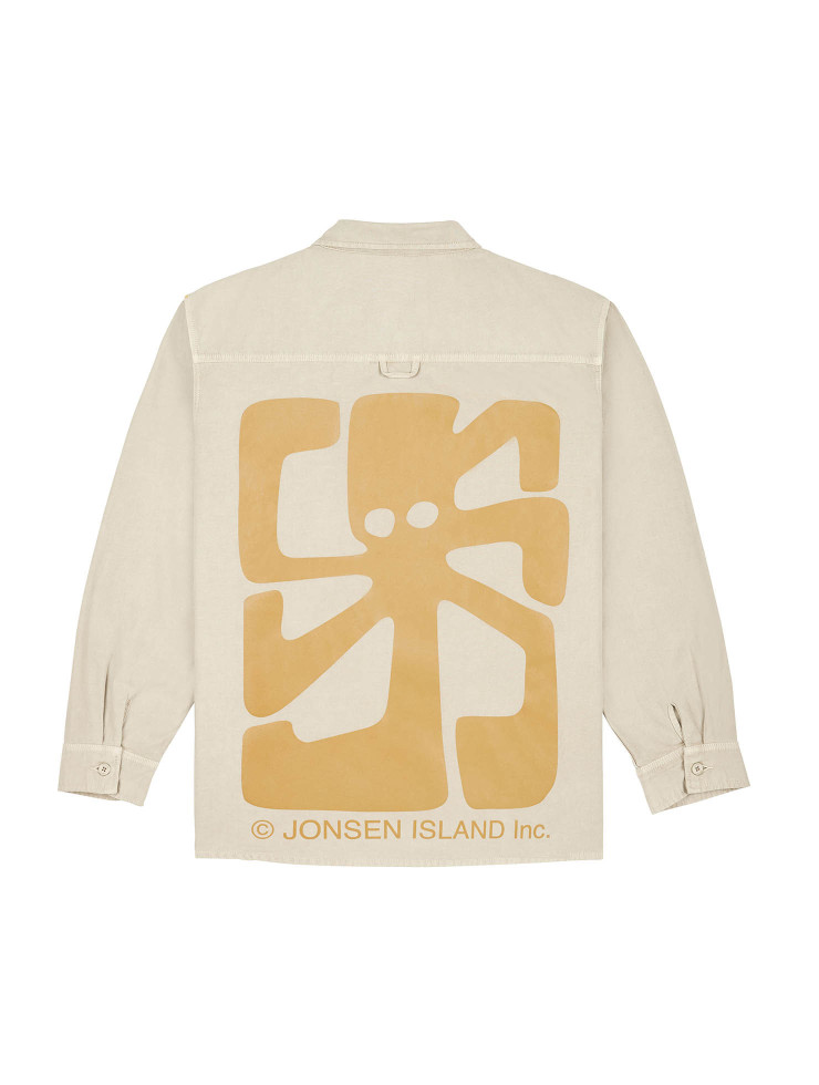 OVER SHIRT GAELLE POKER SAND
