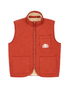 GILET SHERPA CAM ROUGE
