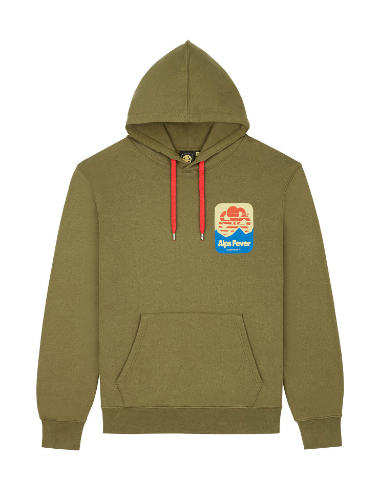 HOODIE CLASSIC ALPS FEVER IVY GREEN