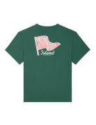 T-SHIRT CONFORT FLAG COLOR RAIN FOREST