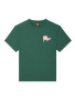 T-SHIRT CONFORT FLAG COLOR RAIN FOREST