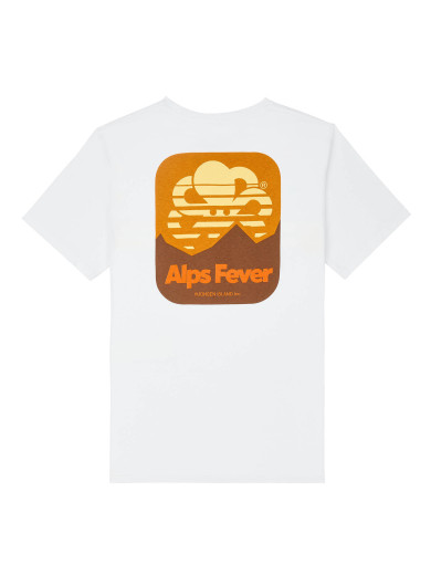 T-SHIRT CLASSIC ALPS FEVER WHITE