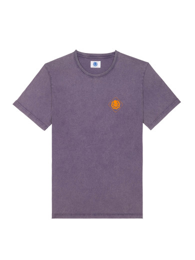 T-SHIRT CLASSIC BIG LABEL GRAPE F/O