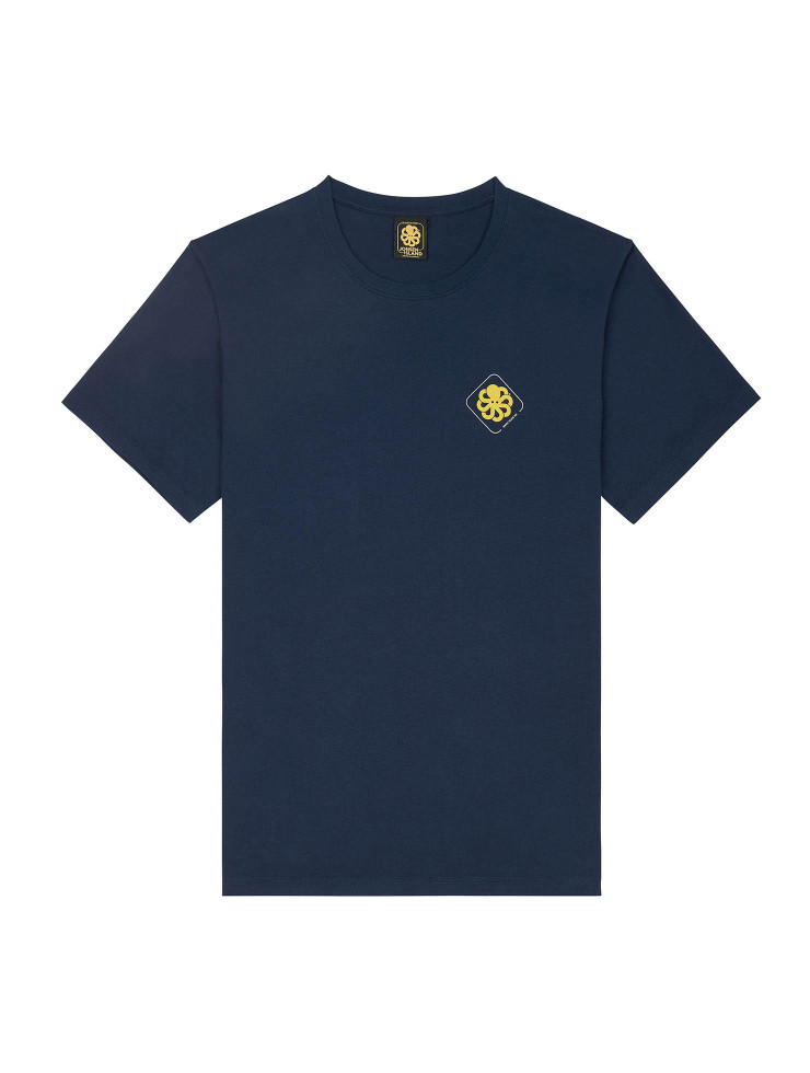 CLASSIC BIG LABEL NAVY T-SHIRT