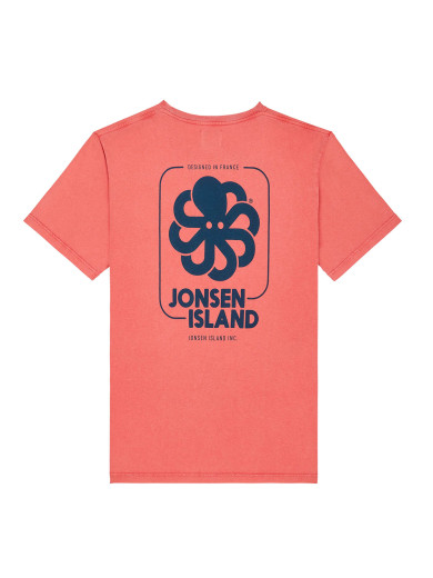 T-SHIRT CLASSIC BIG LABEL RED F/O