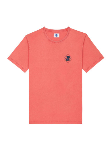 T-SHIRT CLASSIC BIG LABEL RED F/O