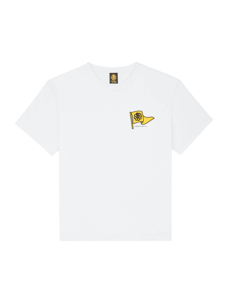 T-SHIRT CLASSIC FLAG COCONUT