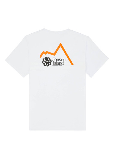 T-SHIRT CLASSIC ORANGE SKISHOP WHITE