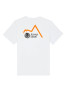 T-SHIRT CLASSIC ORANGE SKISHOP WHITE