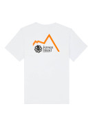 T-SHIRT CLASSIC ORANGE SKISHOP WHITE