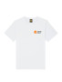 T-SHIRT CLASSIC ORANGE SKISHOP WHITE