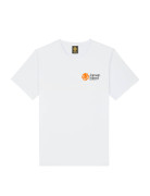 T-SHIRT CLASSIC ORANGE SKISHOP WHITE