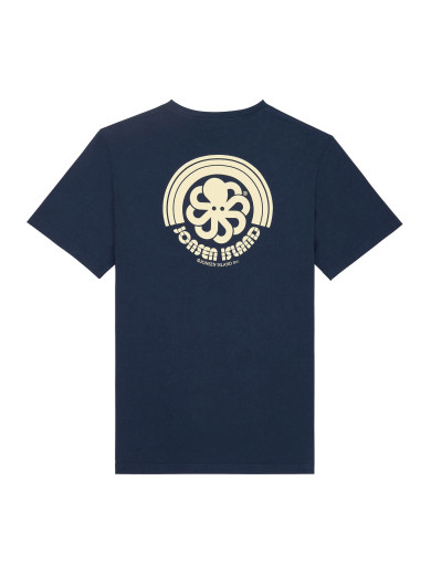 T-SHIRT CLASSIC RAINBOW NAVY