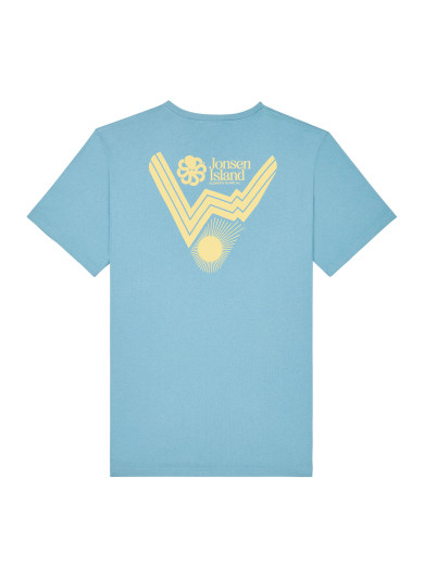T-SHIRT CLASSIC SUNNY ALPS ADRIATIC BLUE