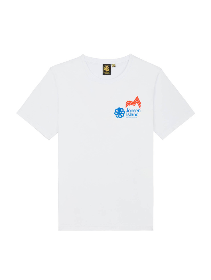 T-SHIRT CLASSIC SUNNY ALPS WHITE