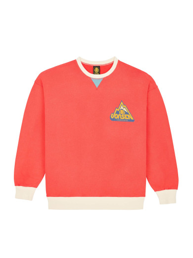 SWEAT-SHIRT CONFORT GUSTAVO BIGROCK RED FADE OUT