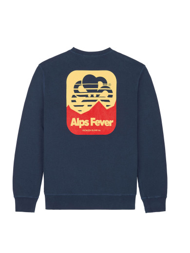 SWEAT-SHIRT CLASSIC GUSTAVO ALPS FEVER NAVY