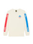 T-SHIRT LONG SLEEVES CROSS RACING COCONUT