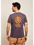 T-SHIRT CLASSIC BIG LABEL GRAPE F/O