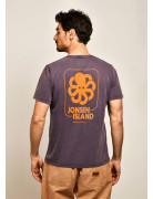 T-SHIRT CLASSIC BIG LABEL GRAPE F/O